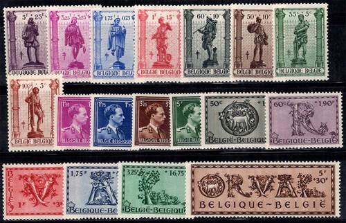 Belgique 1943 neuf - 1943, *