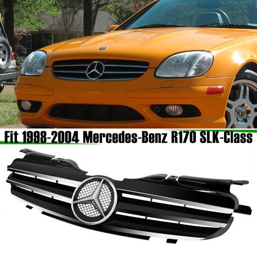 Black front grille fit - black,