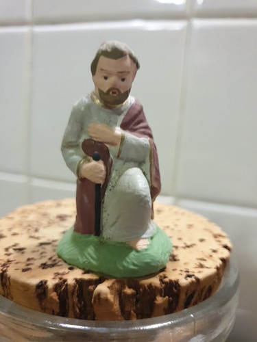 Ancien santon creche - santon, noel