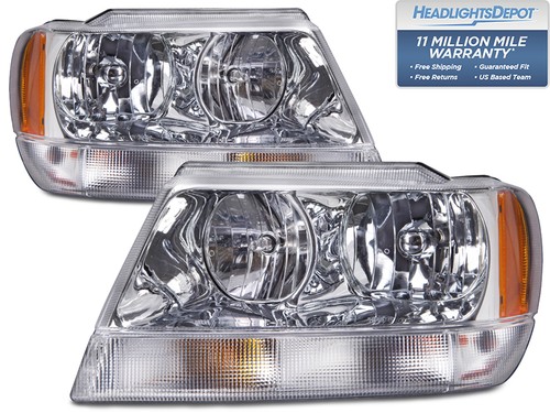 Left and right headlight - and,