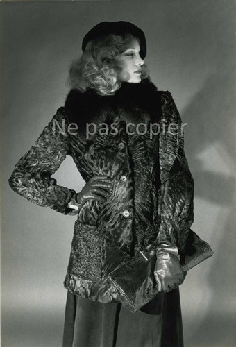 Mode sauzaie 1975 fourrure - sauzaie,