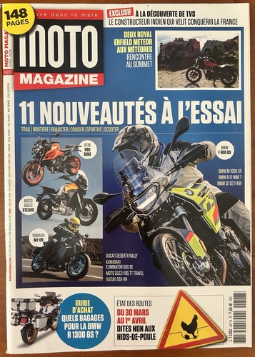 Moto magazine 407 avril - moto,