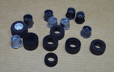 TCR TYCO WHEELS TIRES RIMS FOR CAR ELECTRIC CIRCUIT TCR, GOOD CONDITION