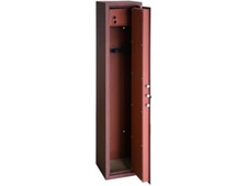 Armurerie 4 Places Couleur Bois Armoire Porte Fusil Chasse Petit Trésor Certifié