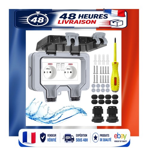 Prise extérieure étanche