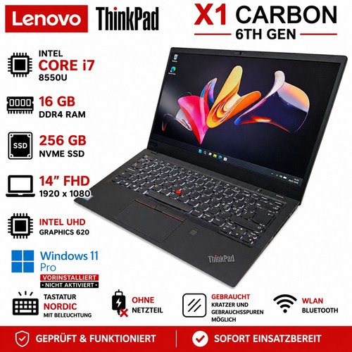 Lenovo thinkpad carbon 6th - lenovo,