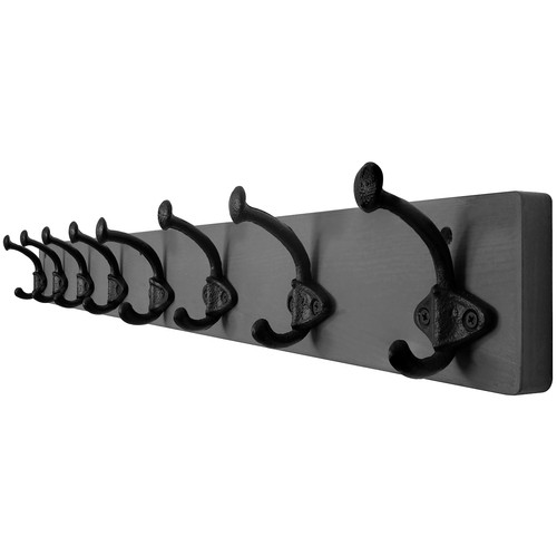 Porte manteau mural crochets - mural,8,