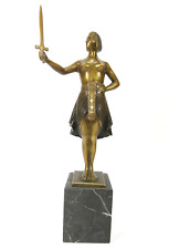 Figurine En Bronze Art Déco Égyptienne AL