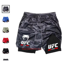 SHORT UFC MMA BOXE RESPIRANT SPORT DE COMBAT VENUM UNISEXE KICKBOXING MUAY THAI