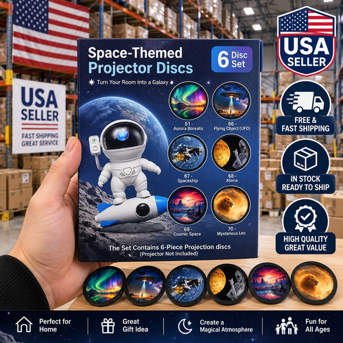 6pcs galaxy projector - 6pcs,
