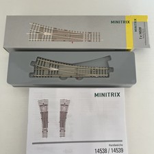 Minitrix Aiguillage Droite