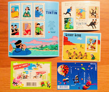 lot 5 Bloc feuillet Timbres