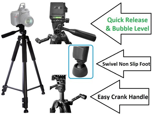 Super pro tripod with case - super,
