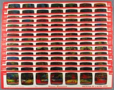 Snow White - Meccano France - Minema Complete Series 15 Strips 105 Fixed Views 