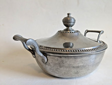 Colmar Pewter Soup Bowl by Potter Waldner