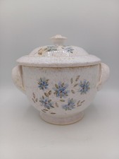 Small Porcelain Soup Bowl with Floral Decor - 20th Century