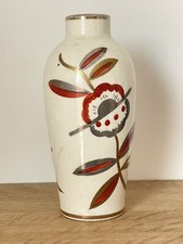 Antique Soliflora vase Gustave ASCH - Art Deco crackled Primavera