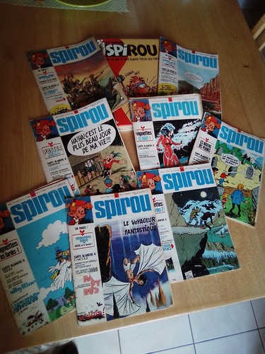 Spirou une dizaine - spirou, :
