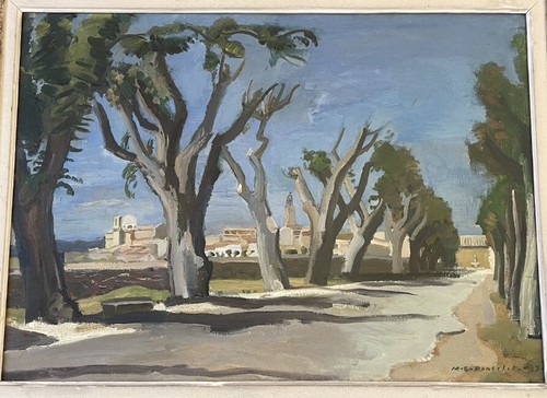 Poncelet huile sur - g., toile