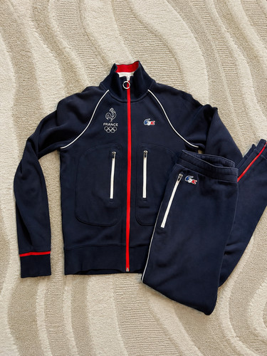 Survêtement lacoste bleu rare - bleu,