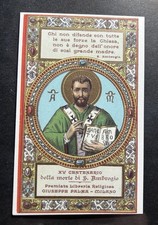 SANTINO HOLY CARD CENTENARY OF THE DEATH OF S. AMBROGIO 