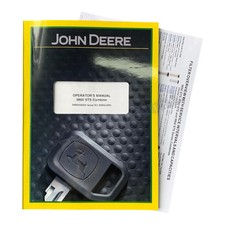 JOHN DEERE 9860 STS COMBINE OPERATORS MANUAL SN 705701- !+BONUS!