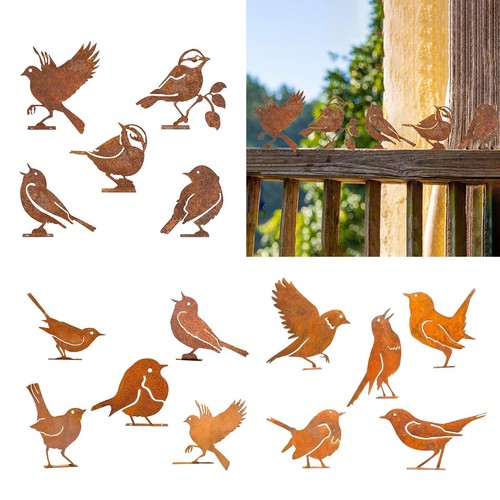 Décoration oiseau fer 5 - d'oiseau, en