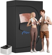 2 Person Sauna for Home, Extra Large Portable Steam Sauna Box for Relaxation wit