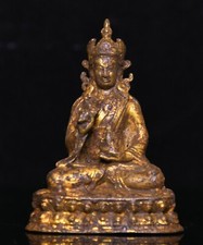 6CM Old Tibet Buddhism Bronze
