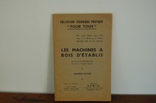 Les machines à bois d'établis Armand Hornstein illustrations Claude Cadeau