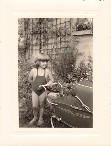 Ancienne photographie fillette - ancienne,