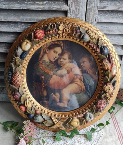 Ancien cadre tableau italien - ancien,