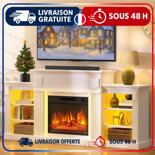 Meuble cheminée - meuble,