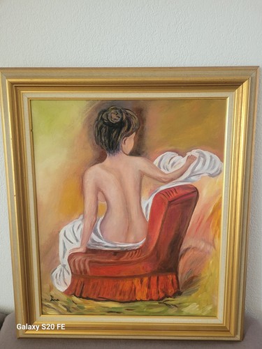Tableau peinture huile - peinture, sur