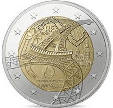 1x 2euro commémorative France