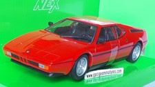 BMW M1 ROUGE 1978  WELLY REF