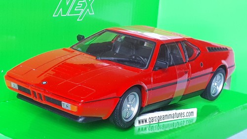 Bmw rouge 1978 welly ref - bmw, m1