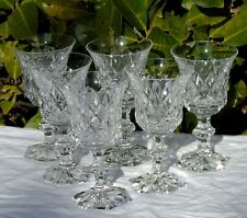 Val Saint Lambert - 6 crystal lenses Metternich model fantasy. Top. 15.2