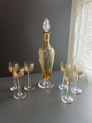 Service liqueur cristal - liqueur, en