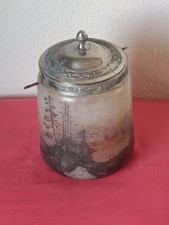 Legras pot à biscuit ancien