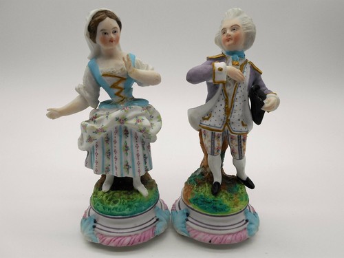 Magnifique paire figurine - de,