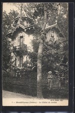 Old postcard Montélimar, Le Chalet du Jardin 1910 