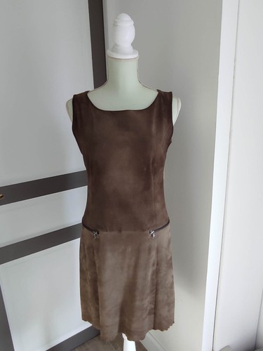 Robe cuir ventcouvert - robe, en