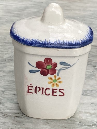 Rare pot épices mary lou - à,