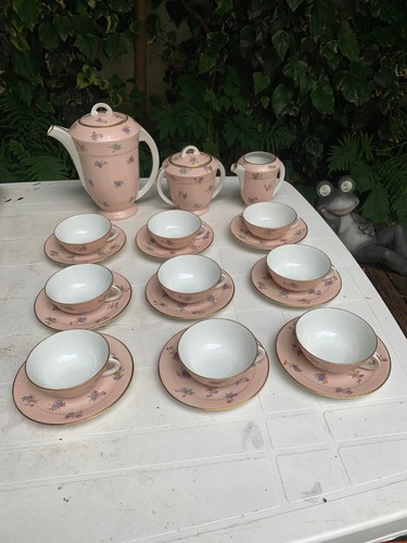 Ancien service cafe en - service, a