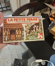 jeu ancien La ferme domino