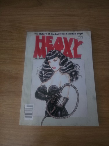 Heavy metal magazine return - metal, of