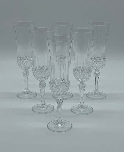 Verre flute cristal - verre, d'arques