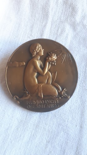 Medaille art deco dammann - medaille,