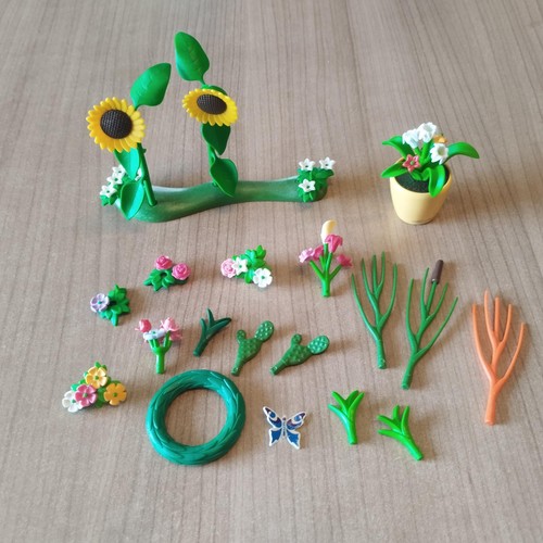 Playmobil lot fleurs - ,
